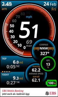 معرفی اپلیکیشن Ulysse Speedometer